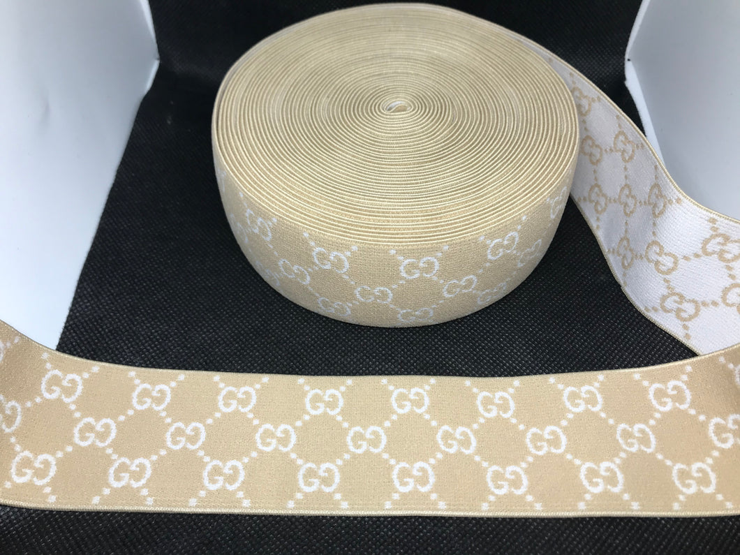 WHOLESALE - Custom Designer Elastic Bands - 1 Yard Roll of 4.5cm        Trim