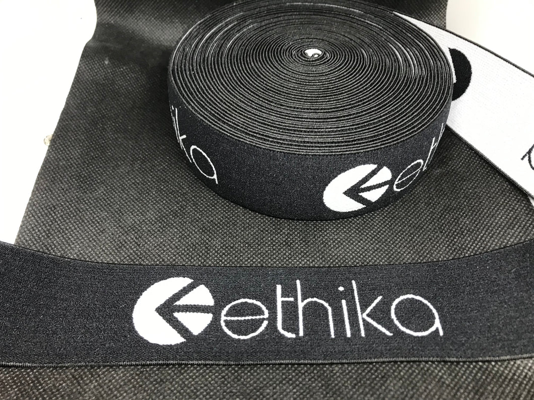3 or 6 Yard Roll 4cm Ethika Custom Designer Hat Band Elastic   Trim